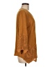 Adrianna Papell 100% Cotton Orange Pullover Sweater Size M - photo 4