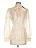 Lulus 100% Polyester Ivory Long Sleeve Blouse Size S - photo 1