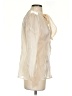 Lulus 100% Polyester Ivory Long Sleeve Blouse Size S - photo 4