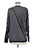 Lafayette 148 New York Stripes Black Pullover Sweater Size M - photo 2