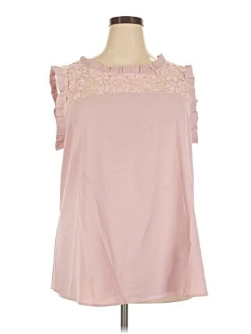 BLOOMCHIC Sleeveless Blouse (view 1)