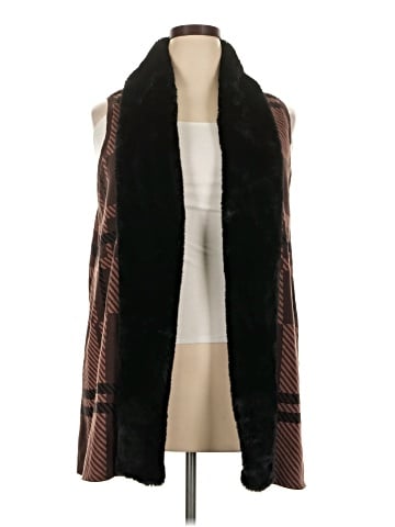 D&Co. Faux Fur Vest (view 1)