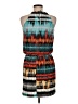 En Focus Studio Print Teal Casual Dress Size 6 - photo 2