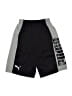 Puma 100% Polyester Graphic Black Athletic Shorts Size 10 - 12 - photo 1
