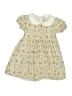 Unbranded 100% Cotton Ivory Dress Size 110 cm / US 5-6 - photo 1