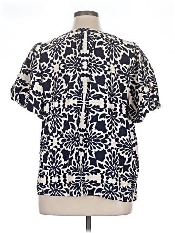 Skies Are Blue Short Sleeve Blouse (view 2)