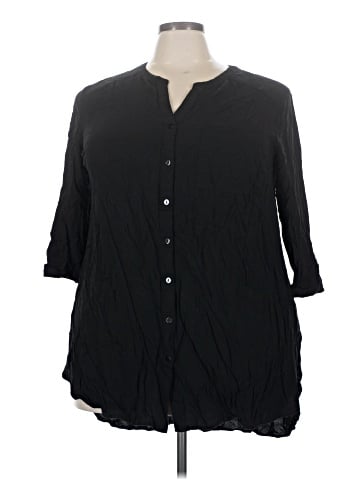 DR2 3/4 Sleeve Button-Down Shirt (view 1)