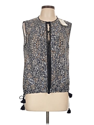 Tory Burch Sleeveless Silk Top (view 1)