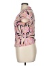 Allison Taylor 100% Silk Pink Short Sleeve Silk Top Size XL - photo 5
