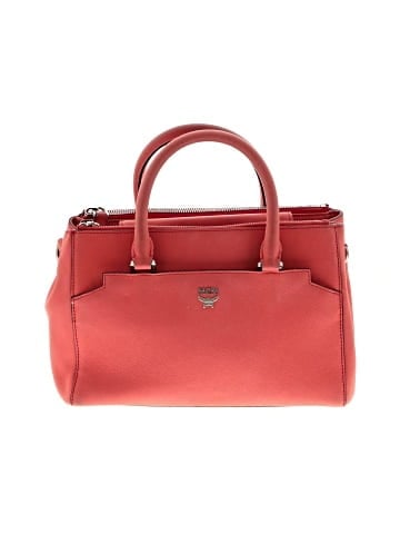MCM Saffiano Small Elda Tote Red (view 1)