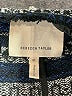 Rebecca Taylor Chevron-herringbone Blue Jacket Size 10 - photo 6
