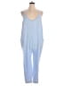 Sincerely Jules Solid Blue Jumpsuit Size XL - photo 1