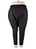 Catherines Animal Print Black Active Pants Size 3X (petite) - photo 2