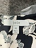 Joie 100% Polyester Print Black Cocktail Dress Size XS - photo 7