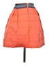 Dina Be 100% Polyester Color Block Orange Casual Skirt Size S - photo 2