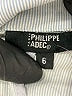 Philippe Adec Paris Gray Blazer Size 6 - photo 6