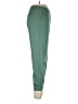 Uniqlo 100% Polyester Solid Green Track Pants Size L - photo 4
