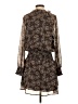 Veronica M. 100% Polyester Paisley Brown Casual Dress Size S - photo 2