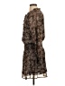Veronica M. 100% Polyester Paisley Brown Casual Dress Size S - photo 5
