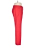 Etcetera Solid Red Dress Pants Size 4 - photo 4