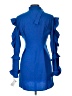 Madisonne Blue Cocktail Dress Size L - photo 2