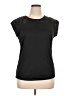 Moret Ultra 100% Polyester Black Short Sleeve Top Size XL - photo 1