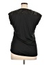 Moret Ultra 100% Polyester Black Short Sleeve Top Size XL - photo 2
