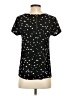 Brooklyn Industries 100% Polyester Stars Black Short Sleeve Top Size XS - photo 2