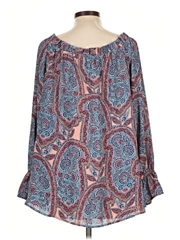 Belle + Sky 3/4 Sleeve Blouse (view 2)