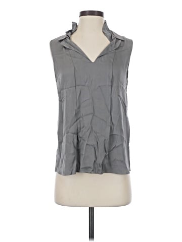 Elie Tahari Sleeveless Silk Top (view 1)