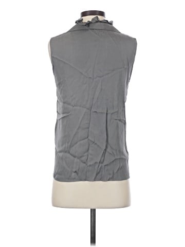 Elie Tahari Sleeveless Silk Top (view 2)