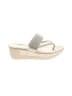 Kenneth Cole REACTION Silver Wedges Size 9 1/2 - photo 1