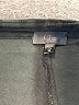 Clu 100% Silk Chevron-herringbone Black Silk Pants Size S - photo 7