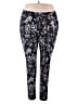 Catherines Print Black Active Pants Size 2X - photo 1