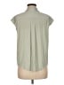 Banana Republic 100% Polyester Green Sleeveless Blouse Size M - photo 2