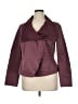 Lafayette 148 New York 100% Polyester Burgundy Jacket Size 16 - photo 1