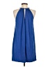 Sigrid Olsen Solid Blue Casual Dress Size S - photo 2