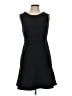 Vineyard Vines Solid Black Cocktail Dress Size 10 - photo 1