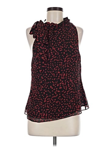 MICHAEL Michael Kors Sleeveless Silk Top (view 1)