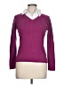 IZOD 100% Cotton Purple Pullover Sweater Size L - photo 1