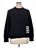 Thom Browne Blue Pullover Sweater Size XL (4) - photo 1