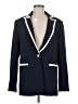 Elie Tahari Solid Blue Blazer Size M - photo 1