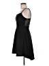 Almost Famous Solid Black Cocktail Dress Size M - photo 5