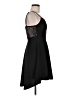 Almost Famous Solid Black Cocktail Dress Size M - photo 4