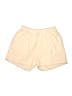 Given Kale 100% Cotton Solid Ivory Shorts Size 1X - photo 1