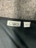 Cato 100% Polyester Black 3/4 Sleeve Blouse Size L - photo 7