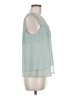 Tinley Road 100% Polyester Teal Sleeveless Blouse Size M - photo 4