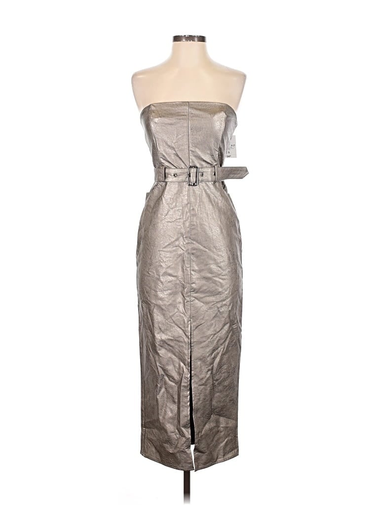 Forever 21 Cocktail Dress In Silver