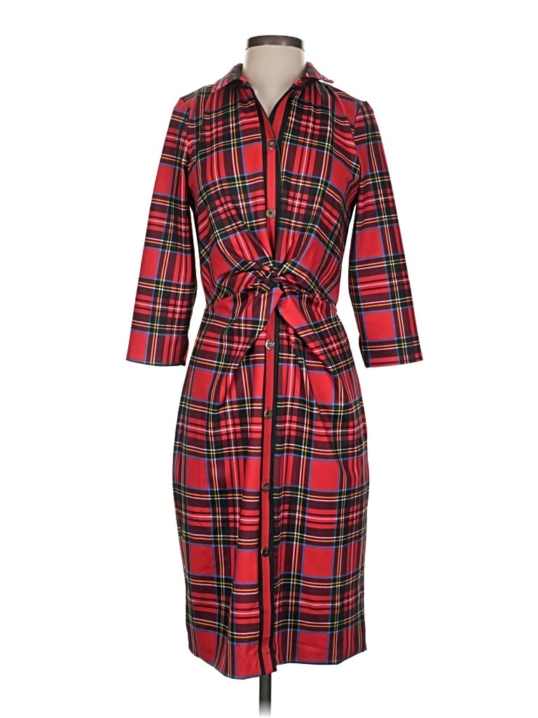 Pre-owned Gretchen Scott Designs Casual Dress In Red