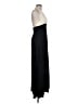 Tadashi 100% Silk Black Cocktail Dress Size 8 - photo 4
